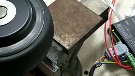  4인치 24V DC 280rpm 3n.  M 브러시리스 전동 휠 허브 모터