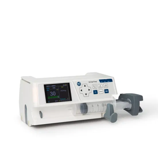 단일 휴대용 자동 주사기 펌프 안전 주입 전자 주사기 펌프 Sp1의 Dpmmed 공장 도매 가격